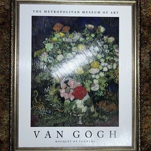 Metropolitan Museum of Art Van Gogh Floral Art Print
